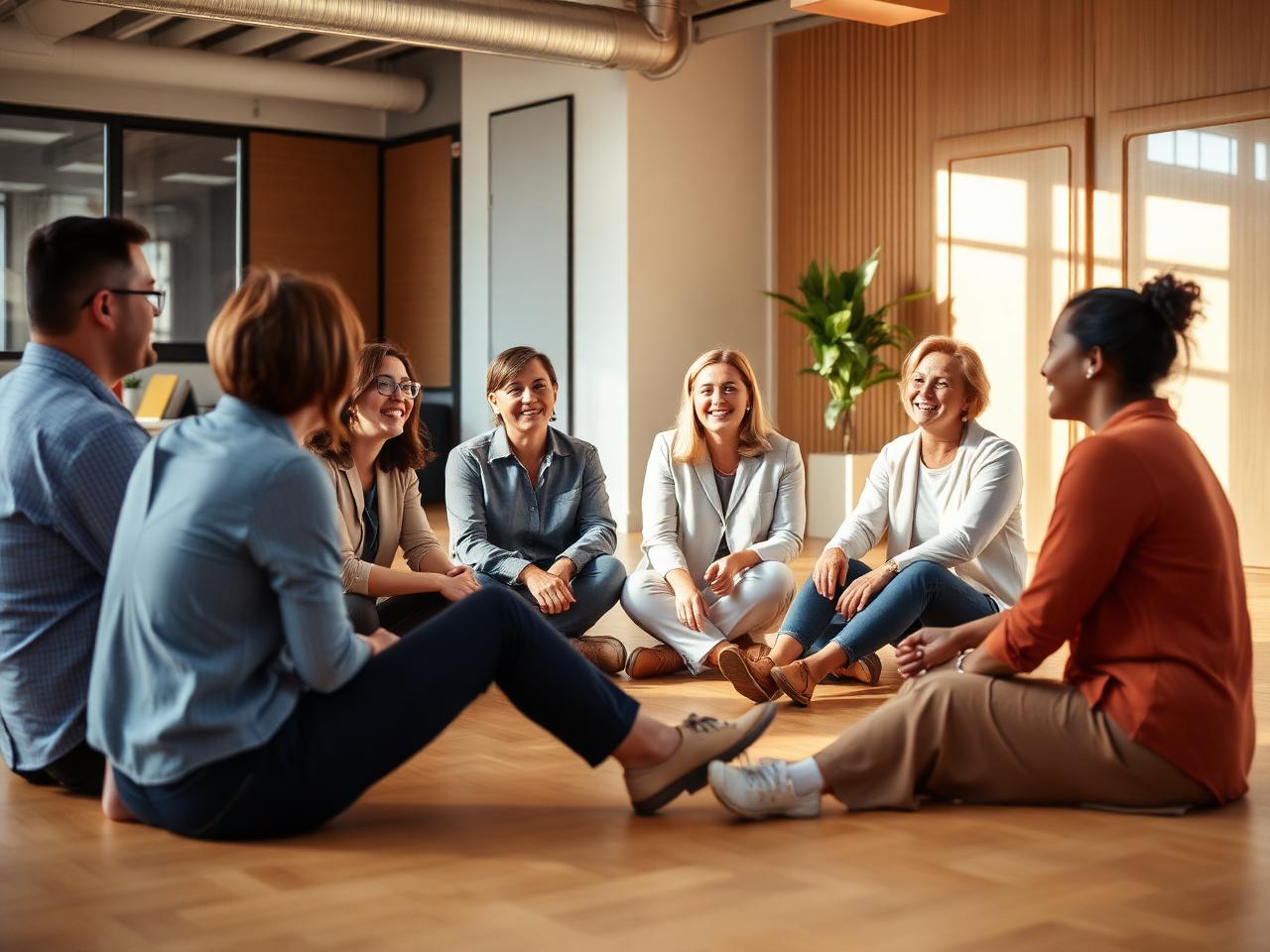 A corporate team in a Dear Zindagi workshop